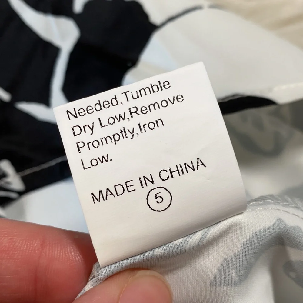 🌿[ Shein ] Panda Bear Button Up Blouse - Picture 6 of 8